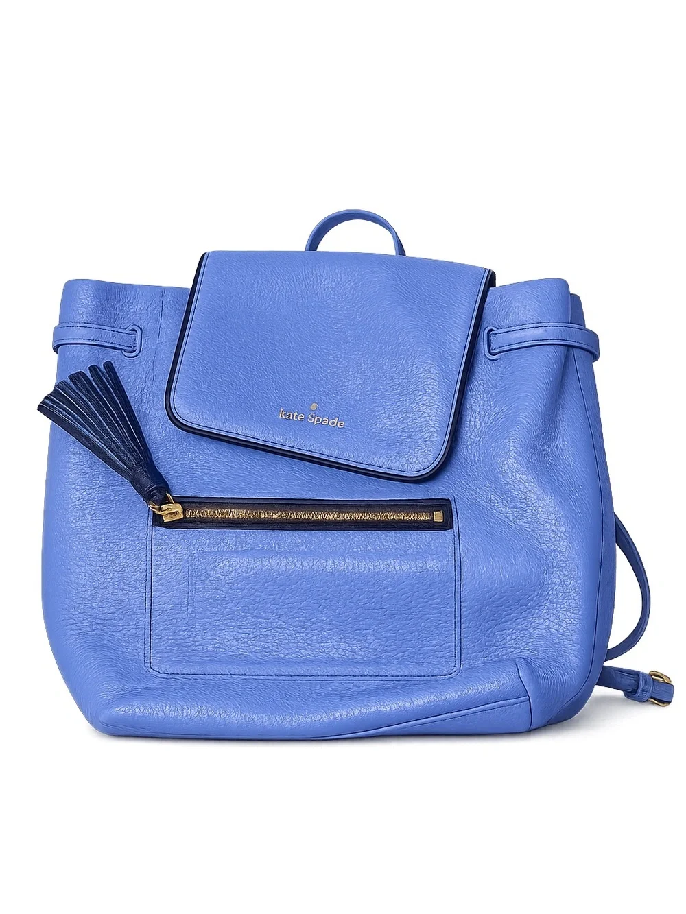 Kate Spade Blue Leather Backpack Tote